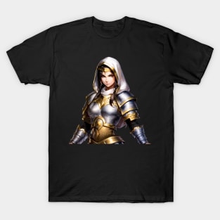 Realistic Anime Elspeth, Undaunted Hero - Capenna Planeswalker T-Shirt